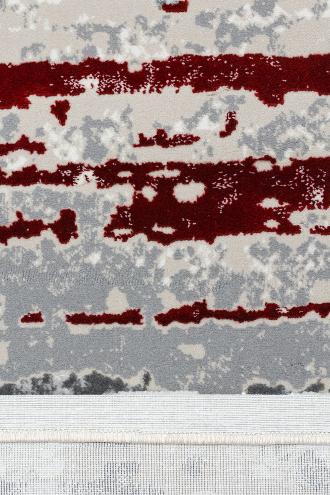 Covor Armeda Rose Red Grey 1