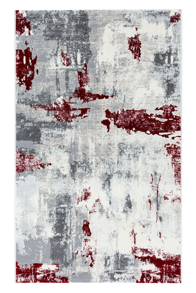 Covor Armeda Rose Red Grey 1