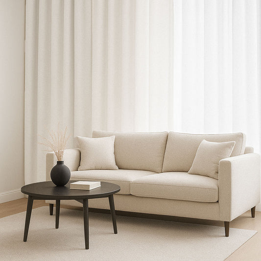 Draperie perdeleria Alb C101 (90% opacitate)