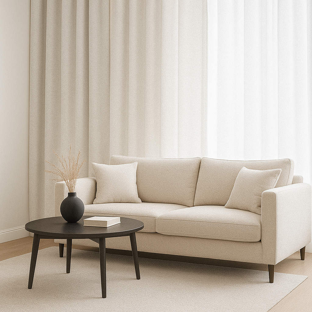 Draperie perdeleria Alb C102 (90% opacitate)
