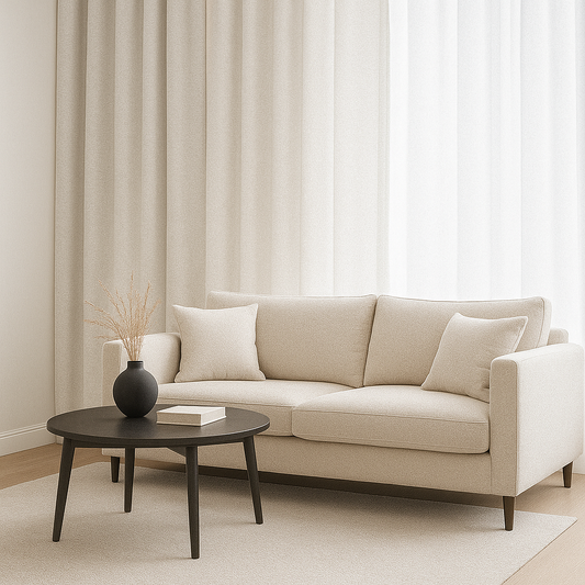 Draperie perdeleria Alb C102 (90% opacitate)