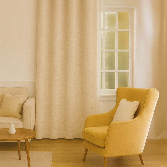 Draperie perdeleria Galben C105 (90% opacitate)