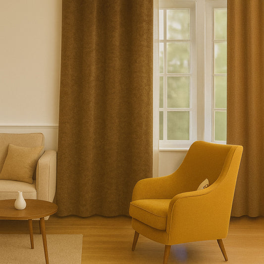 Draperie perdeleria Galben C106 (90% opacitate)