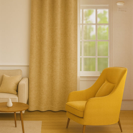 Draperie perdeleria Galben C107 (90% opacitate)