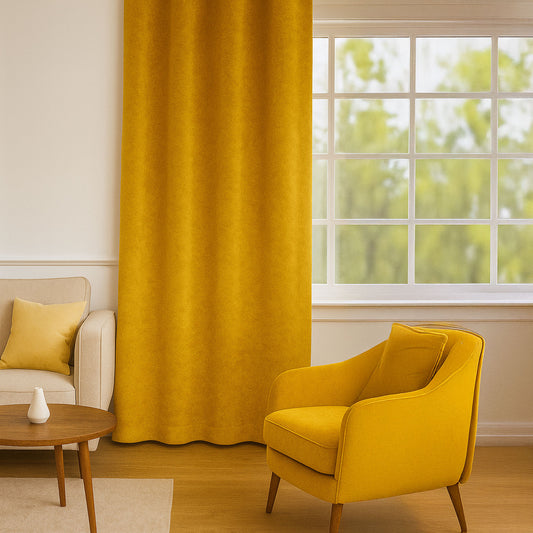 Draperie perdeleria Galben C109 (90% opacitate)