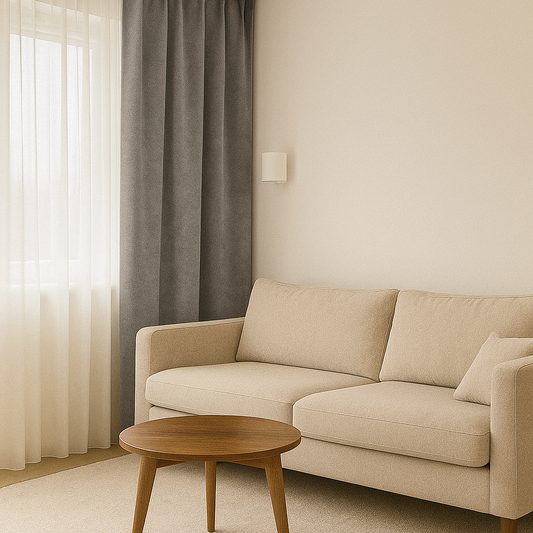 Draperie perdeleria Gri C118 (90% opacitate)