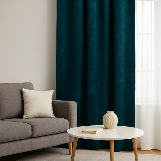 Draperie perdeleria Albastru C128 (90% opacitate)