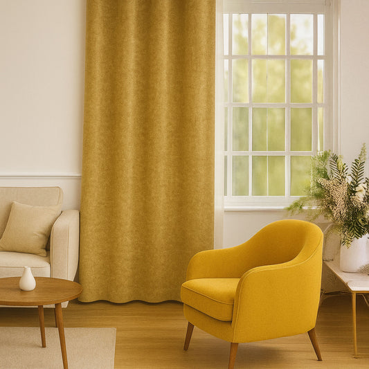 Draperie perdeleria Galben C136 (90% opacitate)