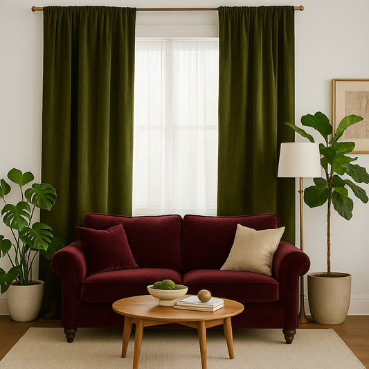 Draperie perdeleria Verde C146 (90% opacitate)