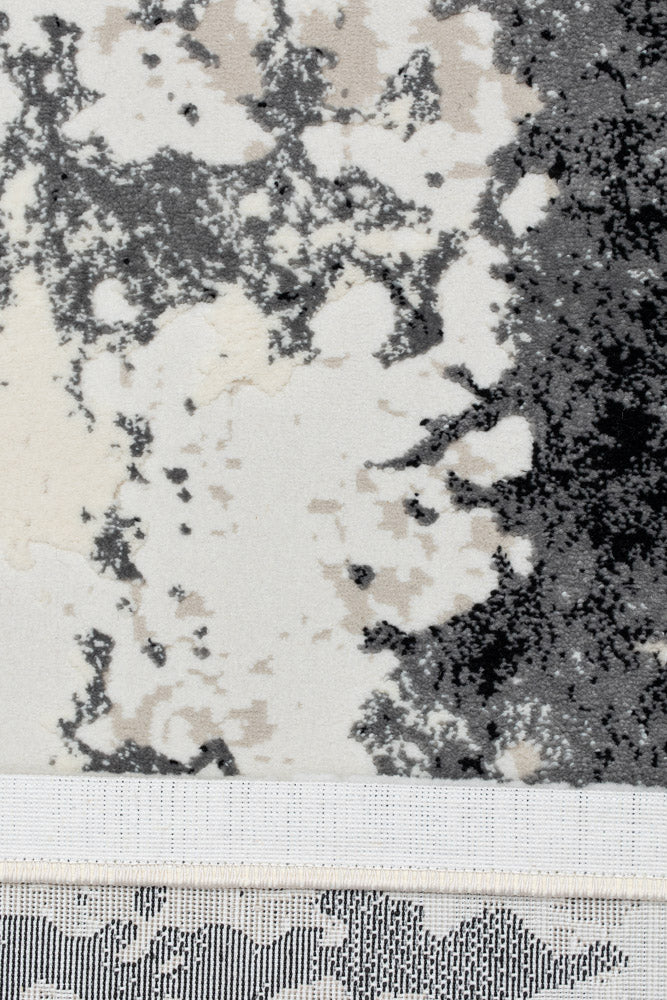 Covor Armeda Rose Black Grey 3