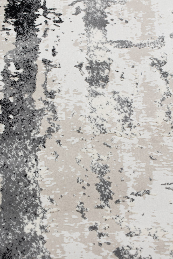 Covor Armeda Rose Black Grey 3